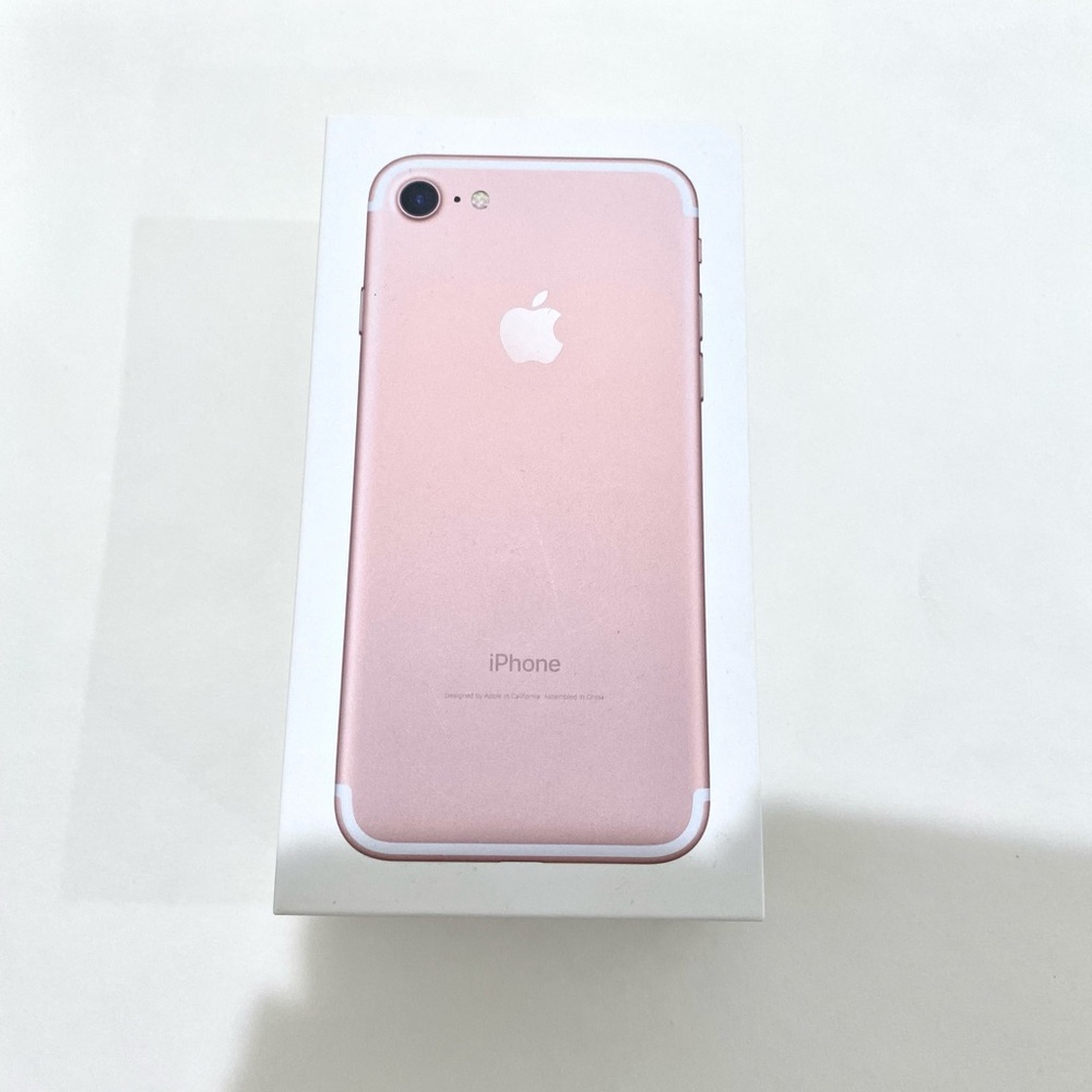 iPhone 7 Box Ross Gold Box Only